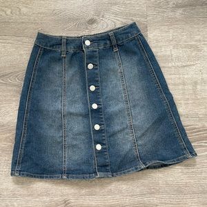 Denim skirt
